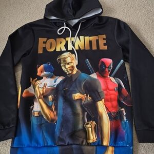 Fortnite Graphic Hoodie – Youth XL Or Mens Medium